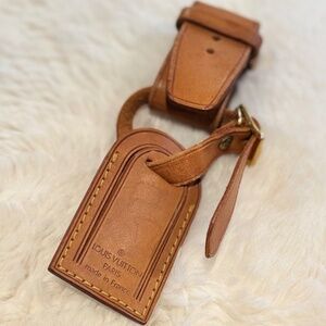 Louis Vuitton Luggage Tag & Strap
